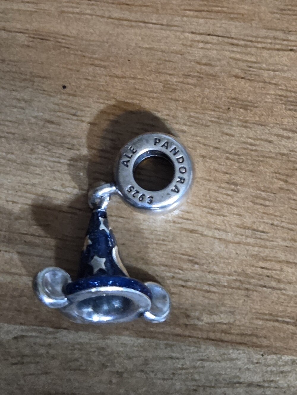 Pandora Sterling Silver Disney Fantasia Sorcerer Hat Mickey Charm